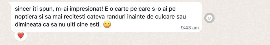 Testimonial WhatsApp