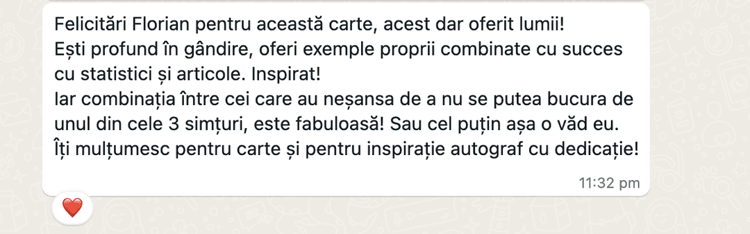 Testimonial WhatsApp