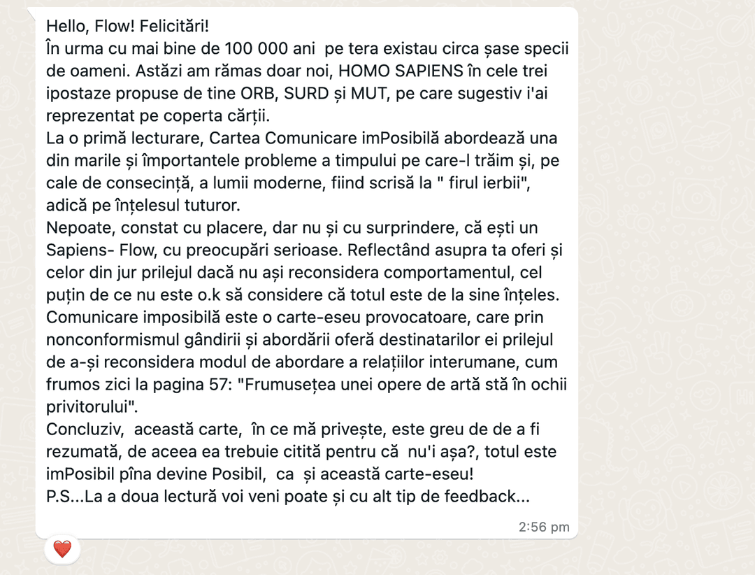 Testimonial WhatsApp