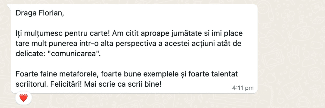 Testimonial WhatsApp